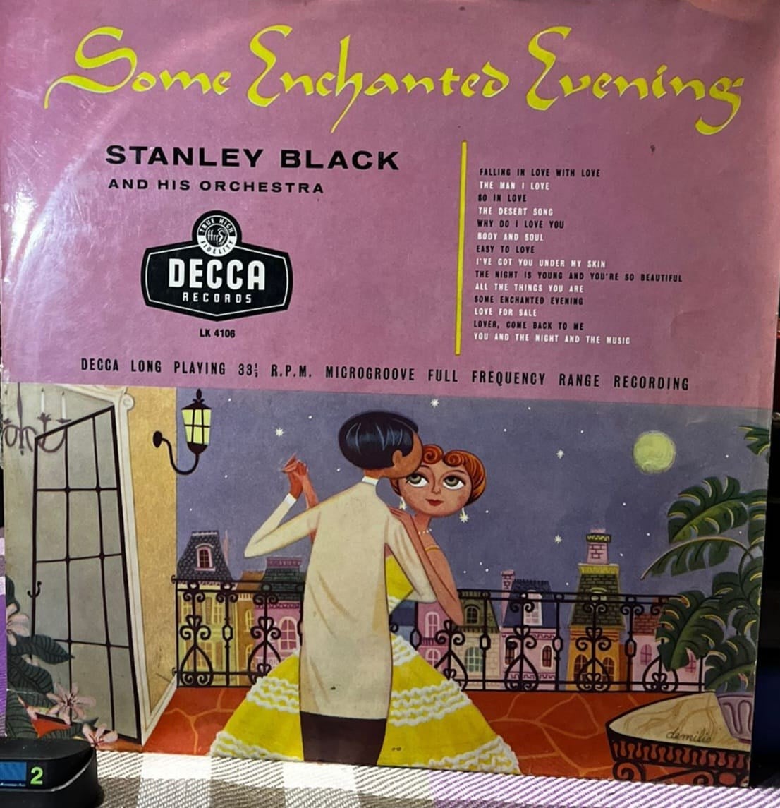 Stanley Black And His Orchestra - Some Enchanted Evening - Decca LK 4106 (Plak, LP)