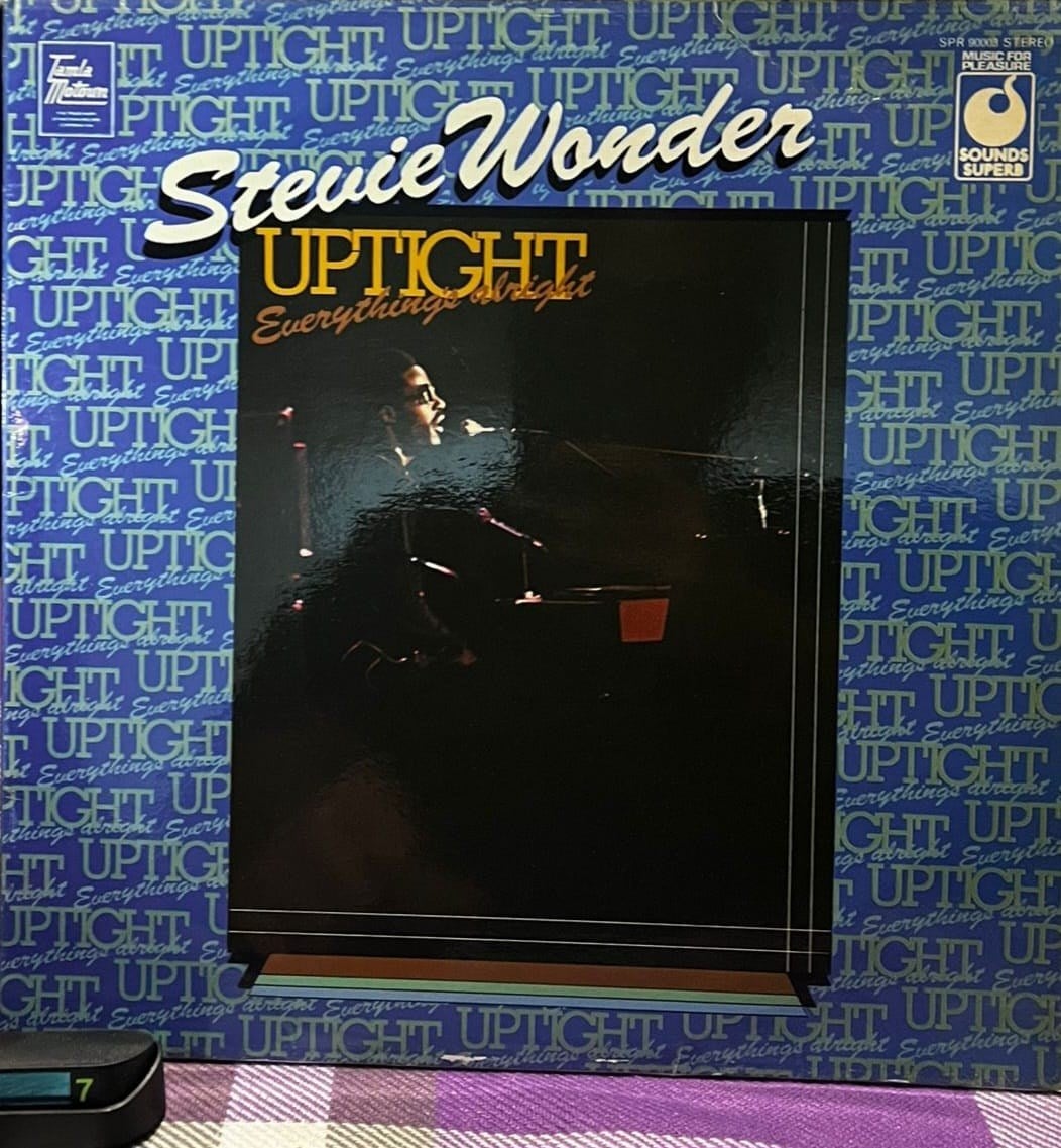 Stevie Wonder - Uptight (Everything's Alright) LP - UK Press (Sounds Superb)