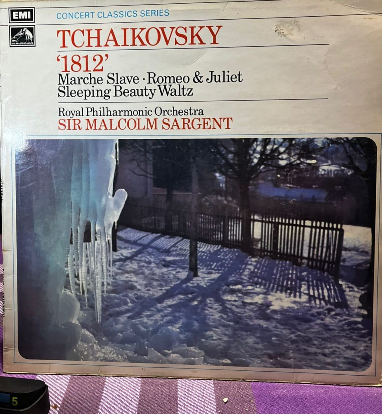 Tchaikovsky - '1812' / Marche Slave / Romeo & Juliet (LP, HMV Concert Classics - SXLP 20023)