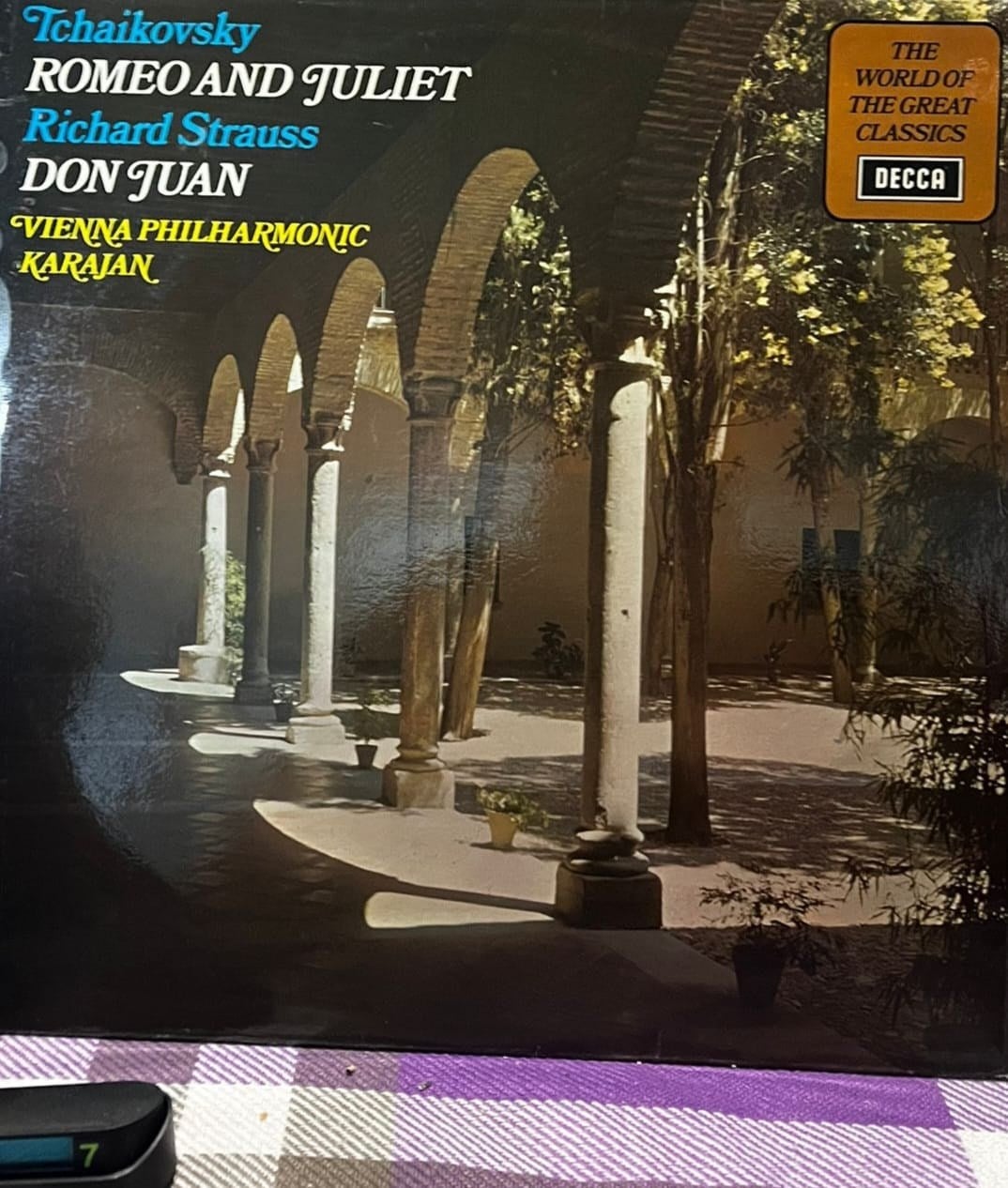 Tchaikovsky, Richard Strauss - Vienna Philharmonic, Herbert von Karajan – Romeo and Juliet / Don Juan (LP) - Decca SPA 119