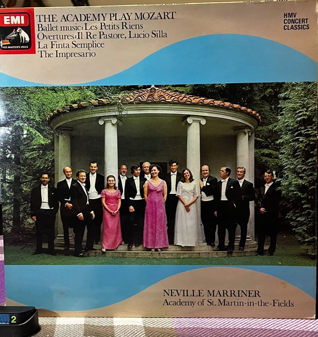 The Academy Play Mozart - Neville Marriner / ASMF (HMV Concert Classics) LP
