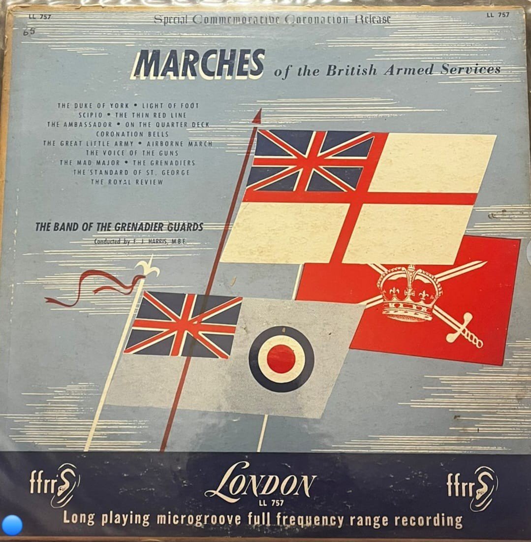 The Band Of The Grenadier Guards - Marches of the British Armed Services (Vinyl, LP)