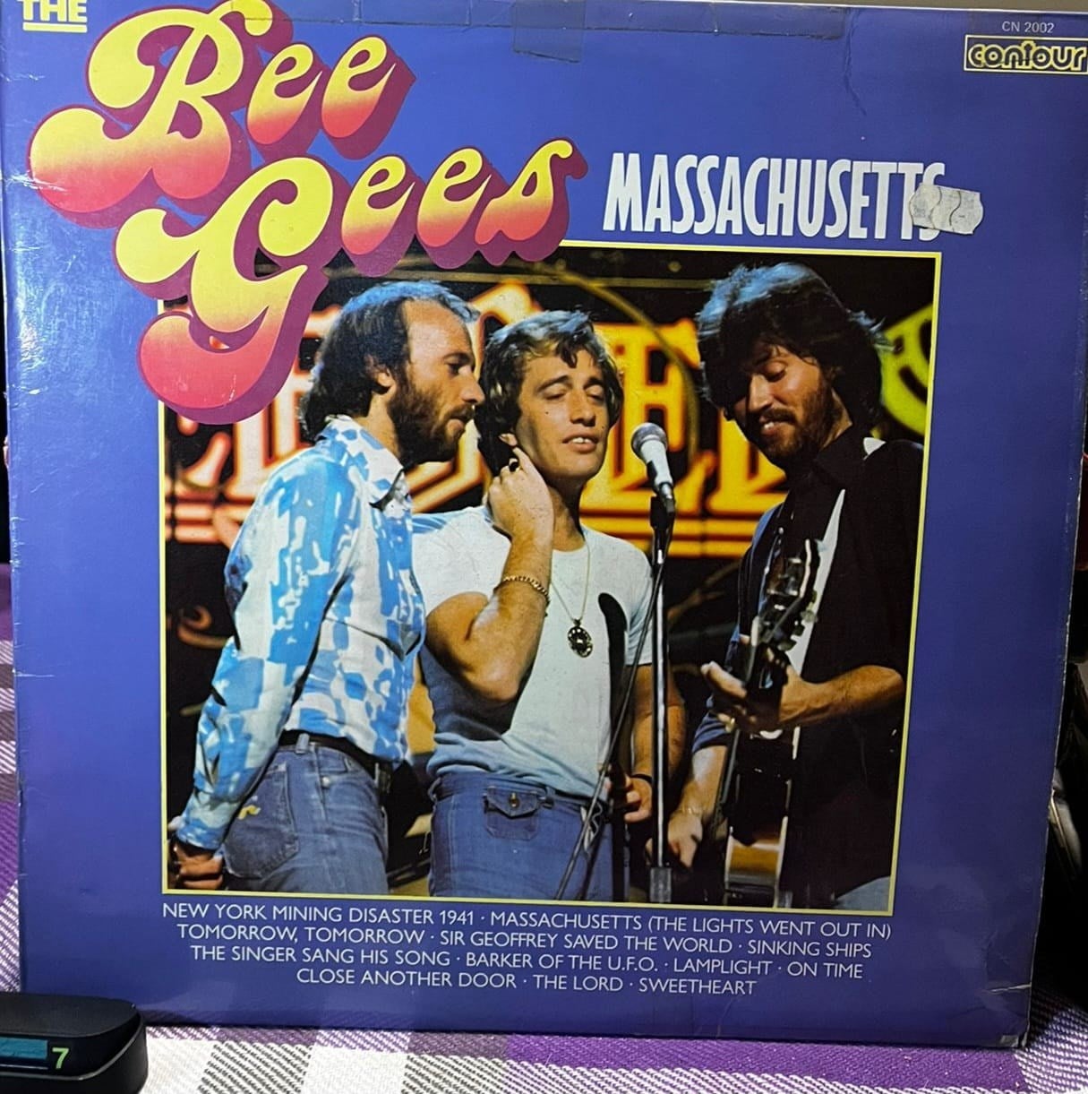 The Bee Gees - Massachusetts (LP, Vinyl, Compilation - Contour CN 2002)