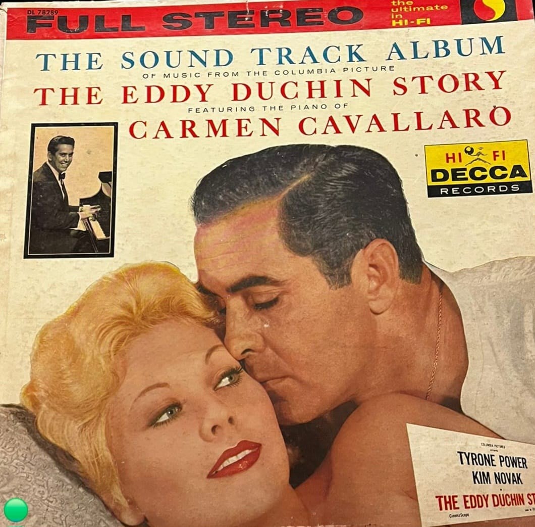 The Eddy Duchin Story OST - Carmen Cavallaro - Decca Records Full Stereo LP