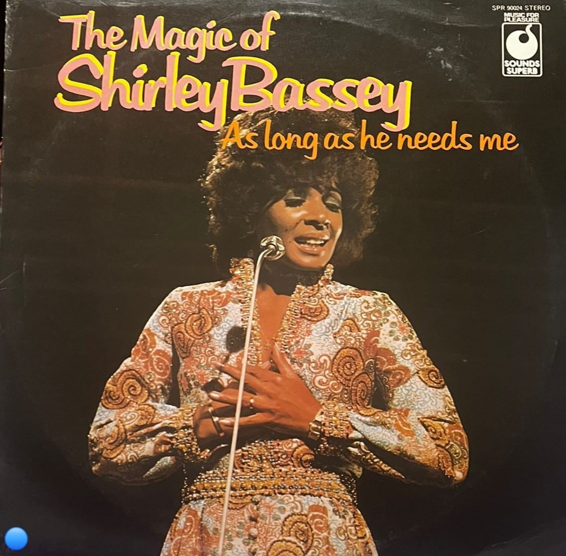 The Magic of Shirley Bassey - As Long As He Needs Me - MFP 5230 Orijinal İngiliz Baskı LP