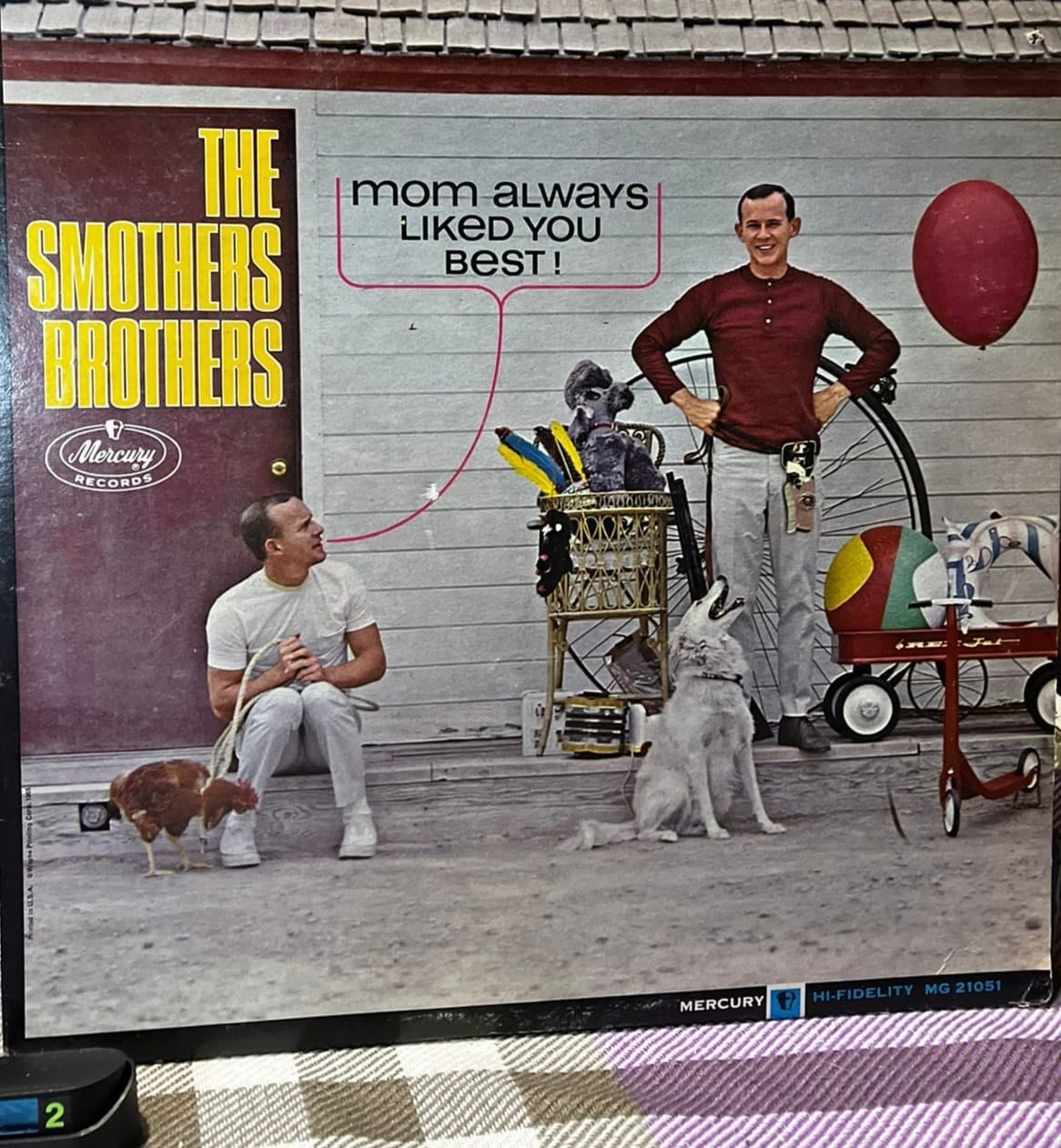 The Smothers Brothers - Mom Always Liked You Best! (1965 Mercury Records)