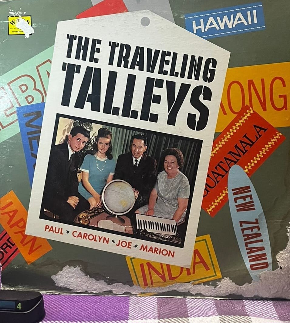 The Traveling Talleys - The Traveling Talleys LP - Word Records W-3429-LP - US Press