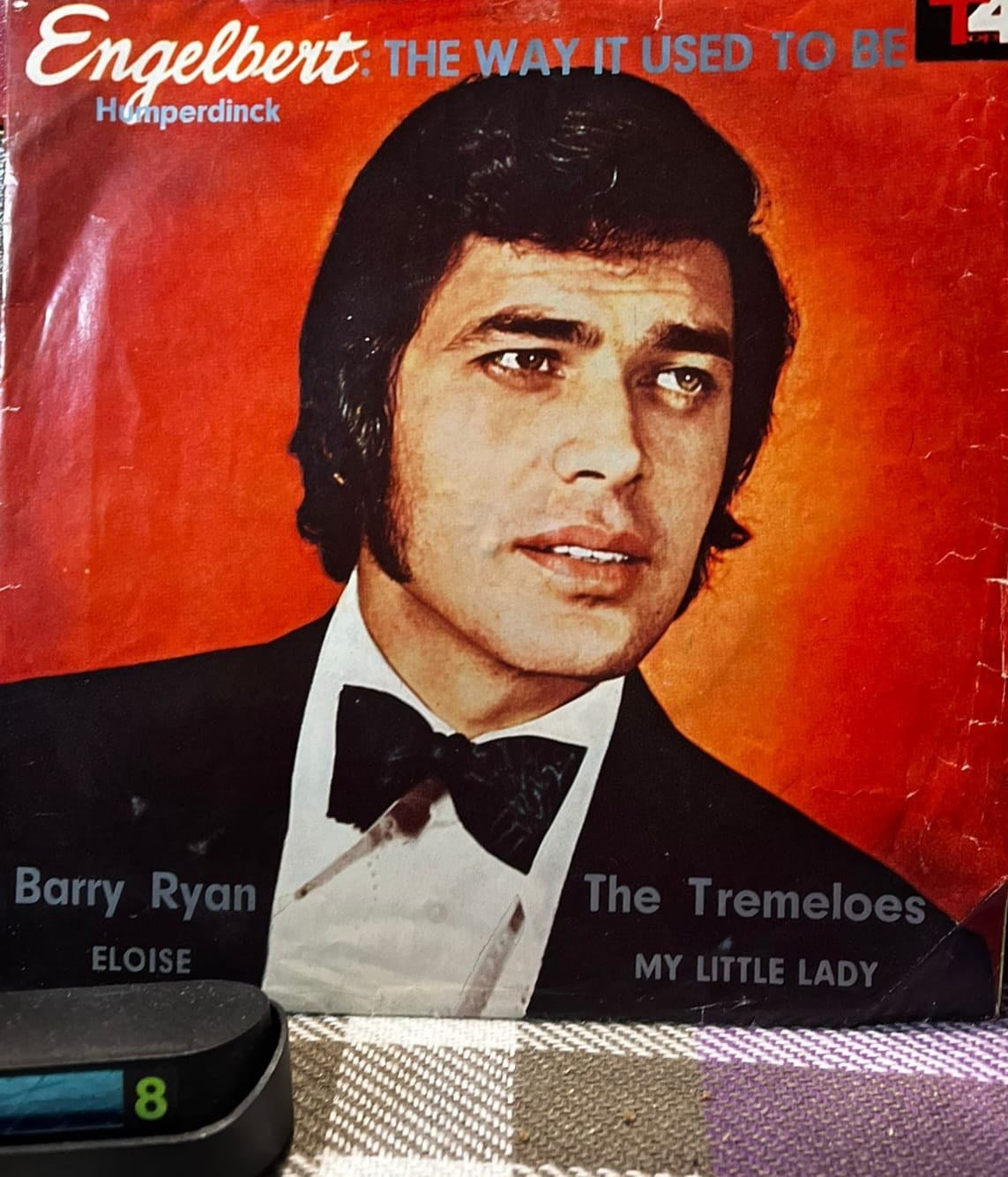 The Tremeloes / Engelbert Humperdinck / Barry Ryan / Joe South - Top 4 EP - EX 4258 İRAN BASKI (45'lik)