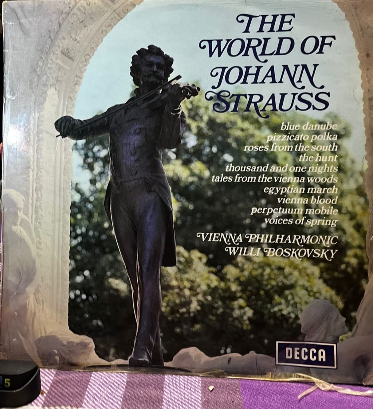 The World of Johann Strauss - Willi Boskovsky & Vienna Philharmonic - Decca SPA 10 Vinyl