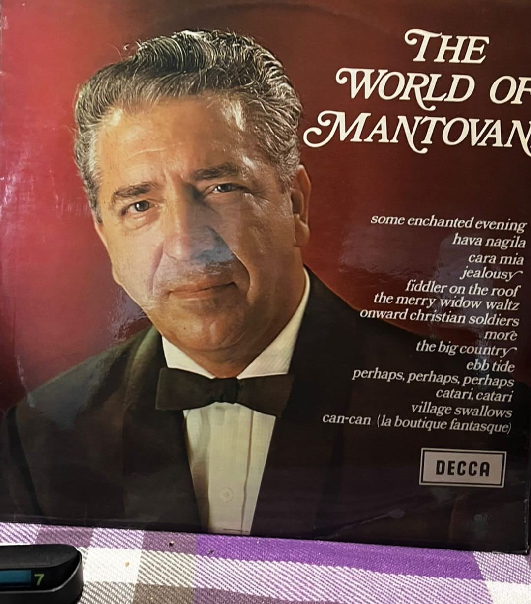 The World of Mantovani - Decca SPA 1 - İngiltere Baskı LP (12