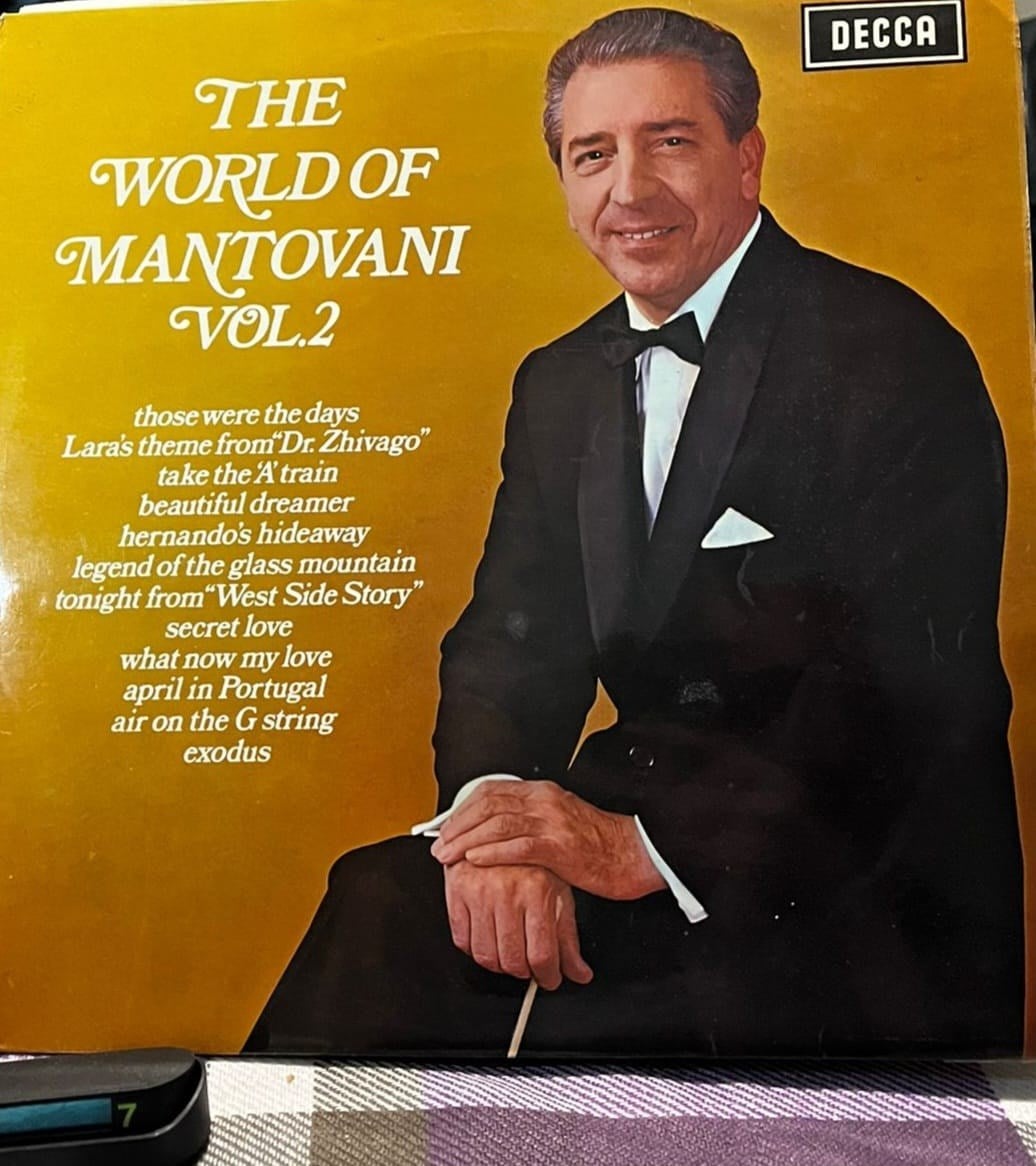 The World Of Mantovani Vol. 2 - Decca SPA 36 İngiltere Baskı LP Plak