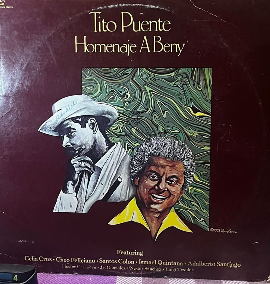 Tito Puente - Homenaje A Beny (Vinyl, LP, Album, 1978, Tico Records)