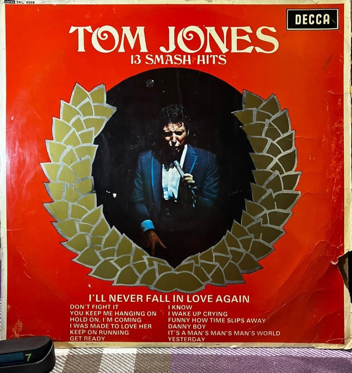 Tom Jones – 13 Smash Hits (Vinyl, LP, Album) - Melodi Plak Türkiye Baskı