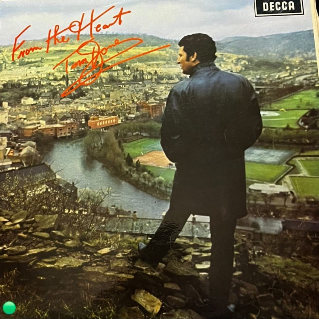 Tom Jones - From The Heart LP (1966 Decca Original Mono Press)