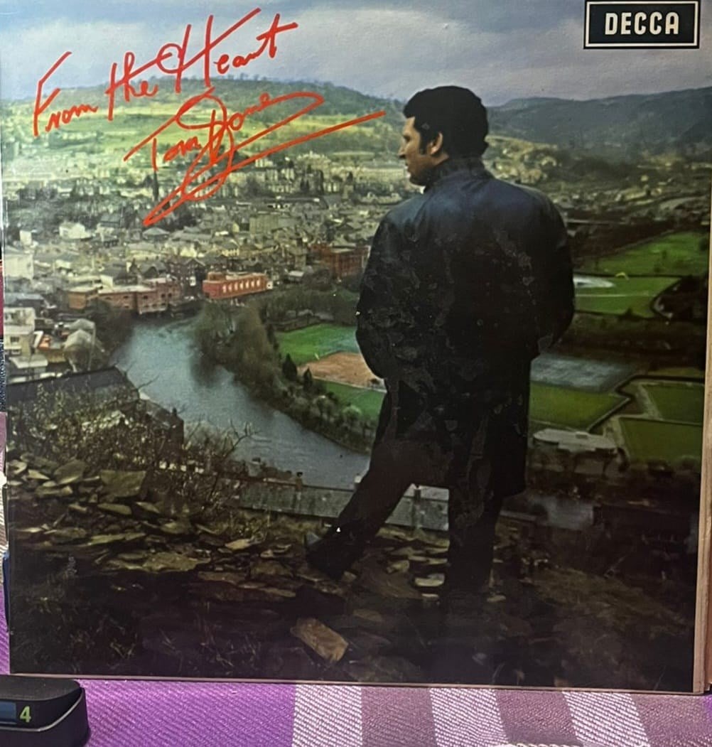 Tom Jones - From The Heart LP | Decca Records | 1966 Mono Press