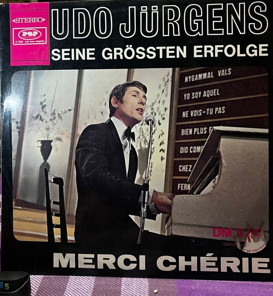 Udo Jürgens - Seine Größten Erfolge / Merci Chérie - Vinyl LP (Pop Schallplatten ZS 10130)