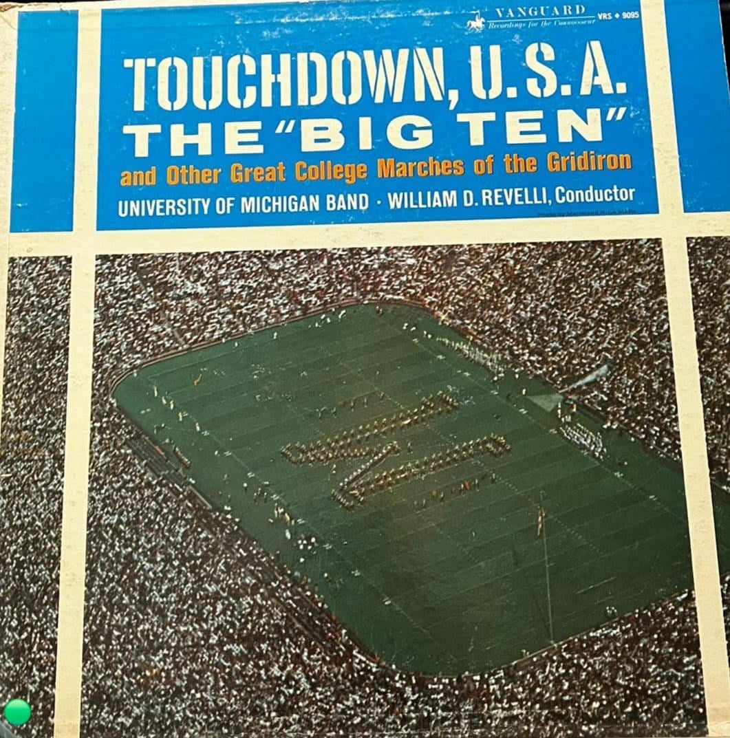 University of Michigan Band - Touchdown, U.S.A. The 
