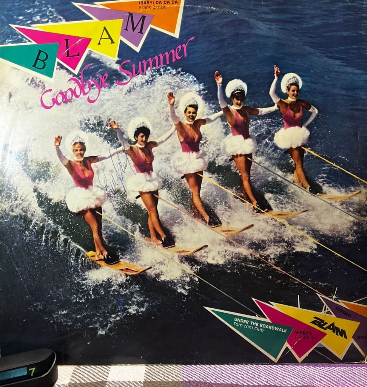 Various Artists - Goodbye Summer - Blam Records STEREO 2014 LP (1982)