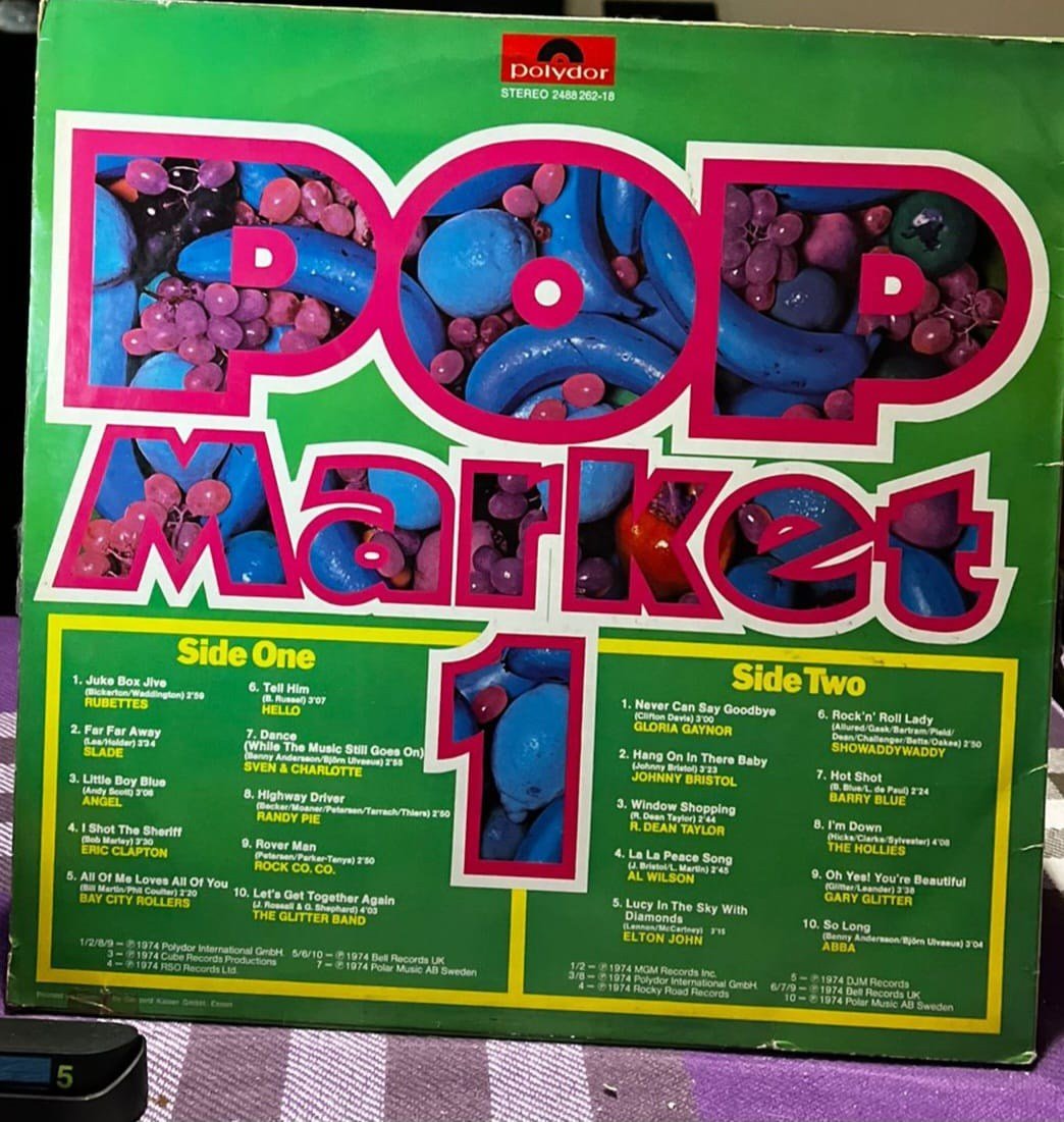 Various Artists - Pop Market 1: 20 Original Top Hits (Vinyl, LP, Compilation)