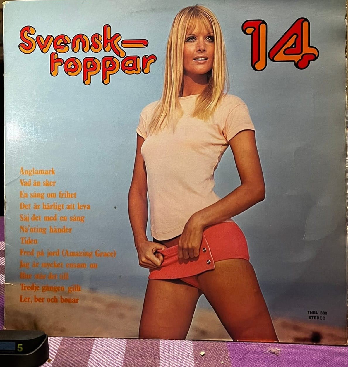 Various Artists - Svensktoppar 14 - Flora (TNBL 880) Norway Press Vinyl LP