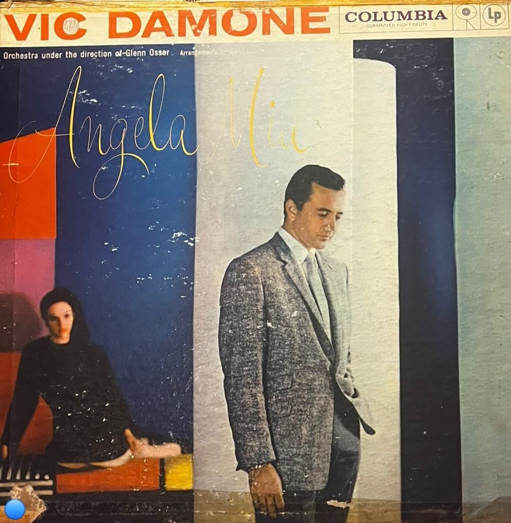 Vic Damone – Angela Mia (Columbia – CL 1088) Vinyl, LP, Mono