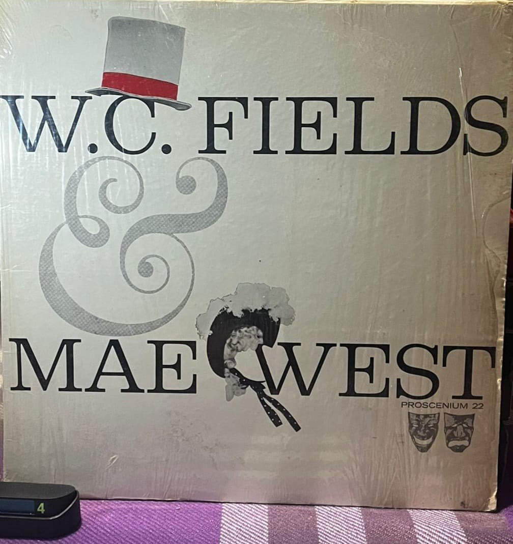 W.C. Fields & Mae West – Proscenium 22 Vinyl LP (Nadir Koleksiyonluk)