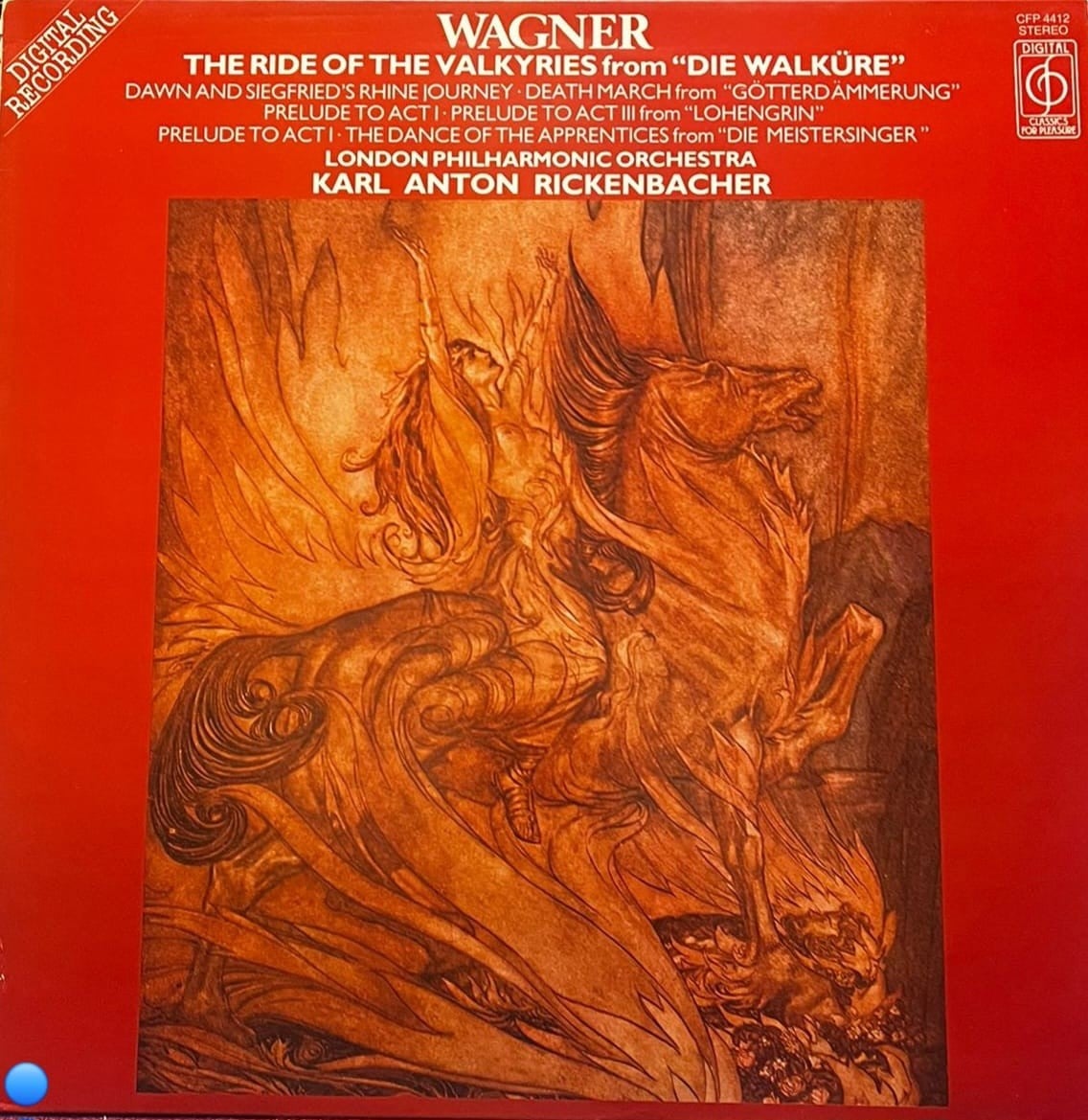 Wagner - The Ride Of The Valkyries & Orchestral Highlights (LP, Classics For Pleasure - CFP 4412)