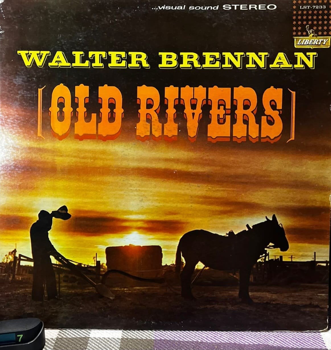 Walter Brennan – Old Rivers (Vinyl, LP, Album) - Liberty Records - 1962
