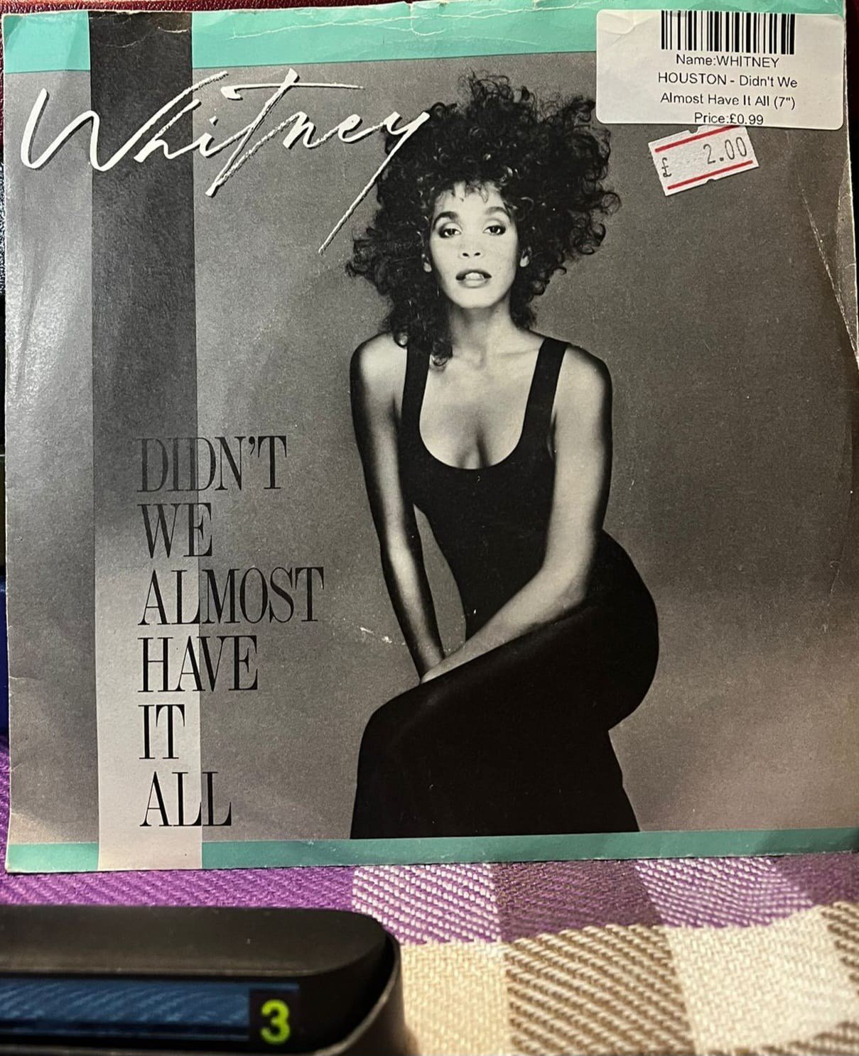 Whitney Houston - Didn't We Almost Have It All / Shock Me (7