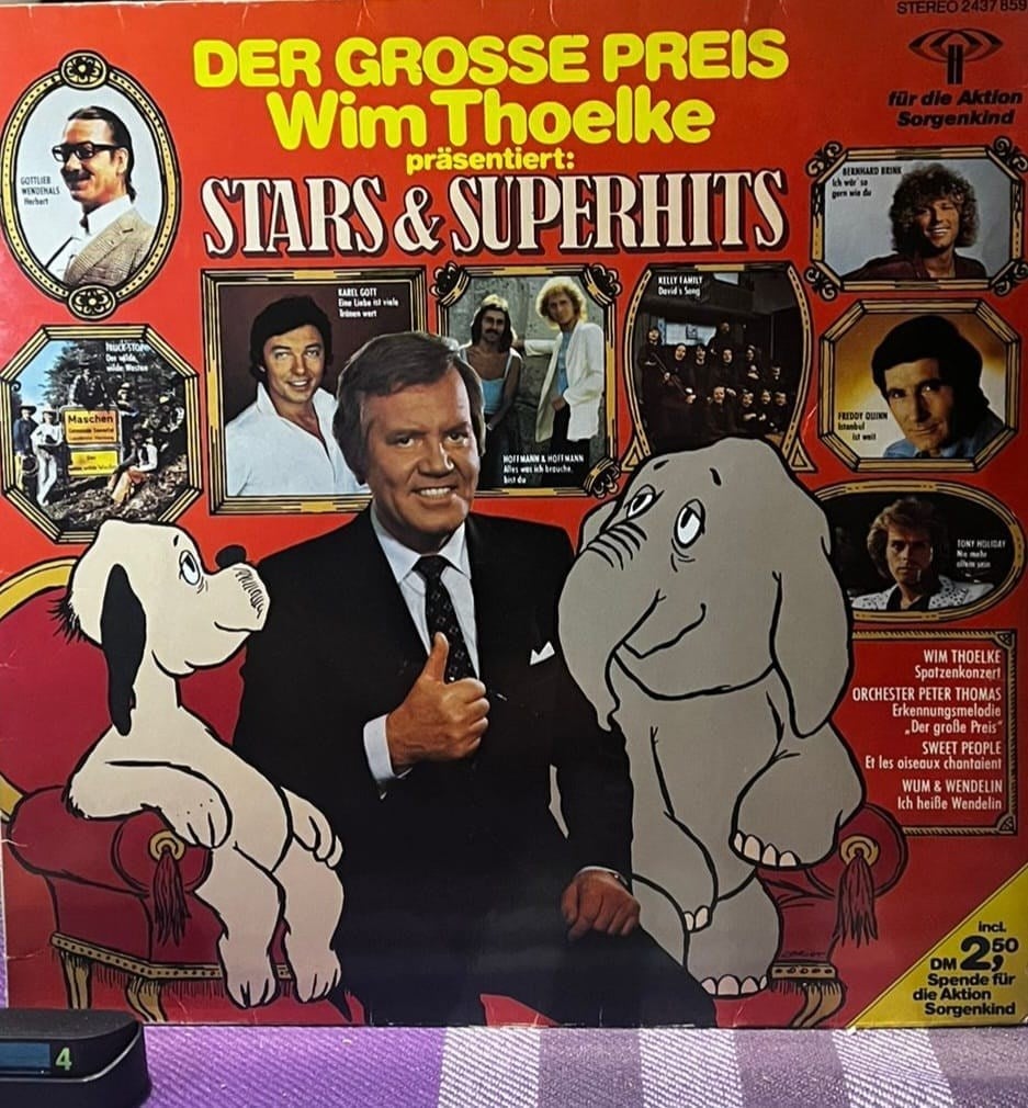 Wim Thoelke Präsentiert: Stars & Superhits - Der Grosse Preis - Polydor LP (2437 859) - Germany