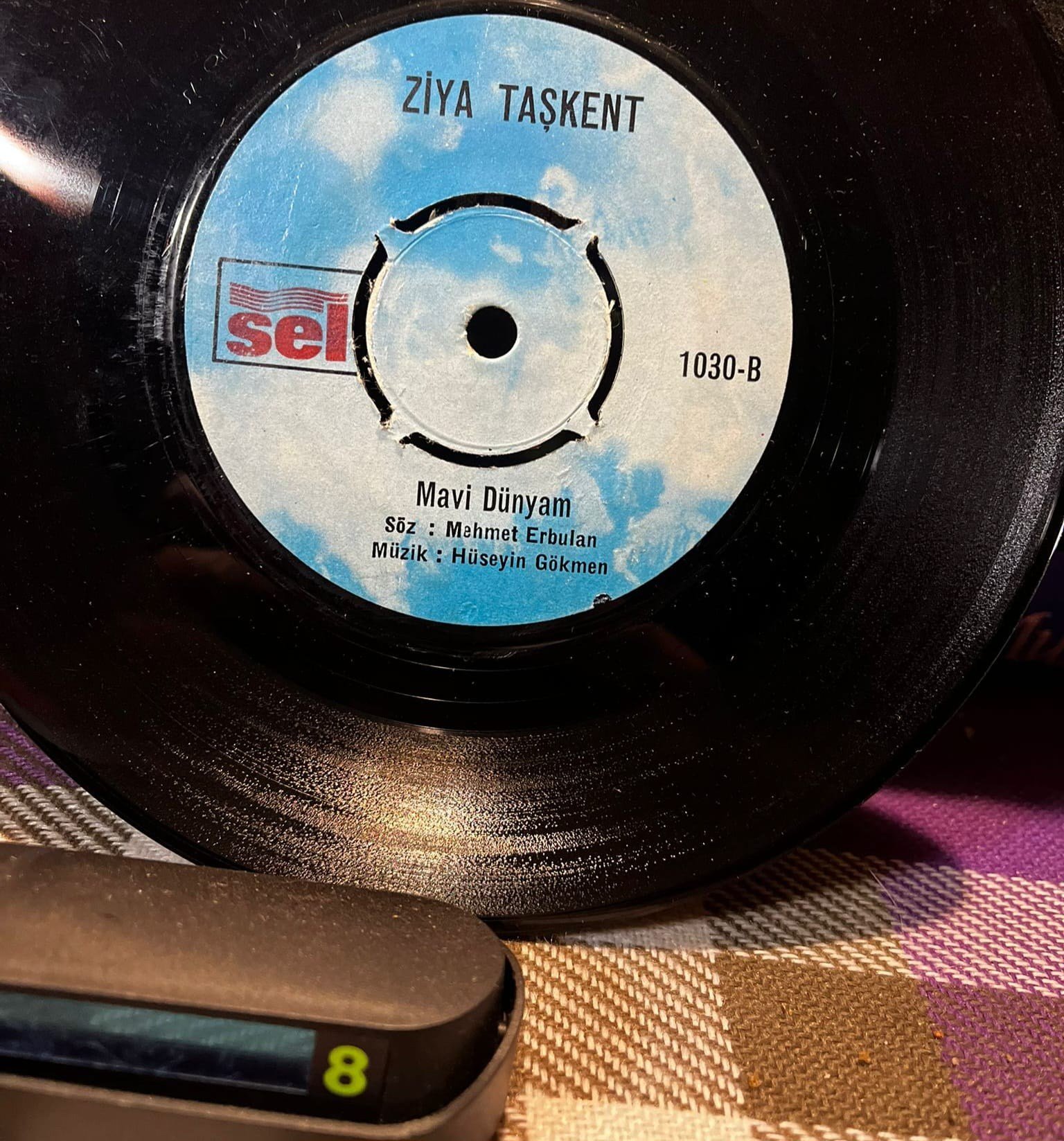 Ziya Taşkent - Bu Yara Başka Yara / Mavi Dünyam (Sel Plak - 1030) 45'lik