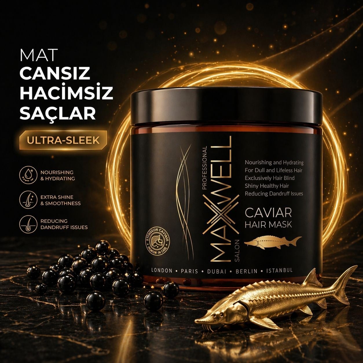 Havyar Özlü Saç Maskesi