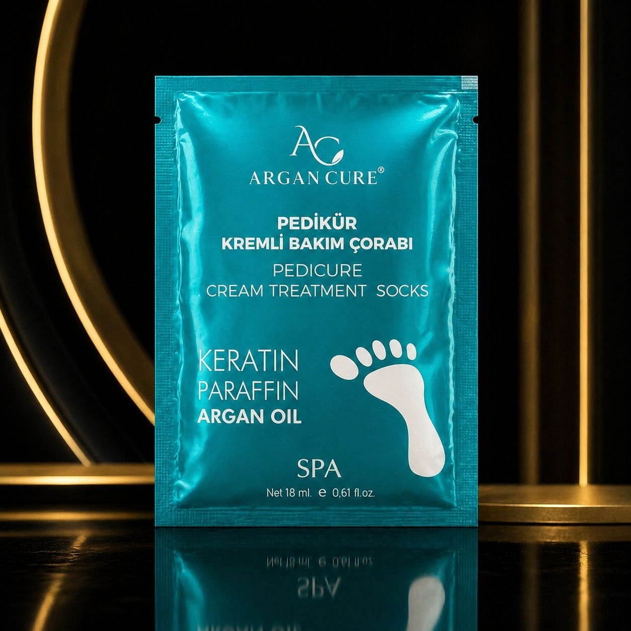 Pedikür Kremli Bakım Çorabı