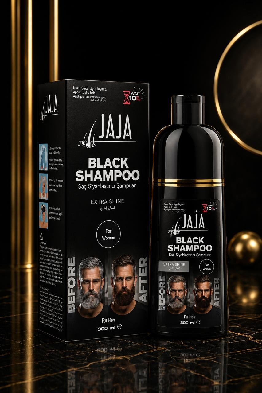 Siyah Saç Pigment Şampuanı 300 ml