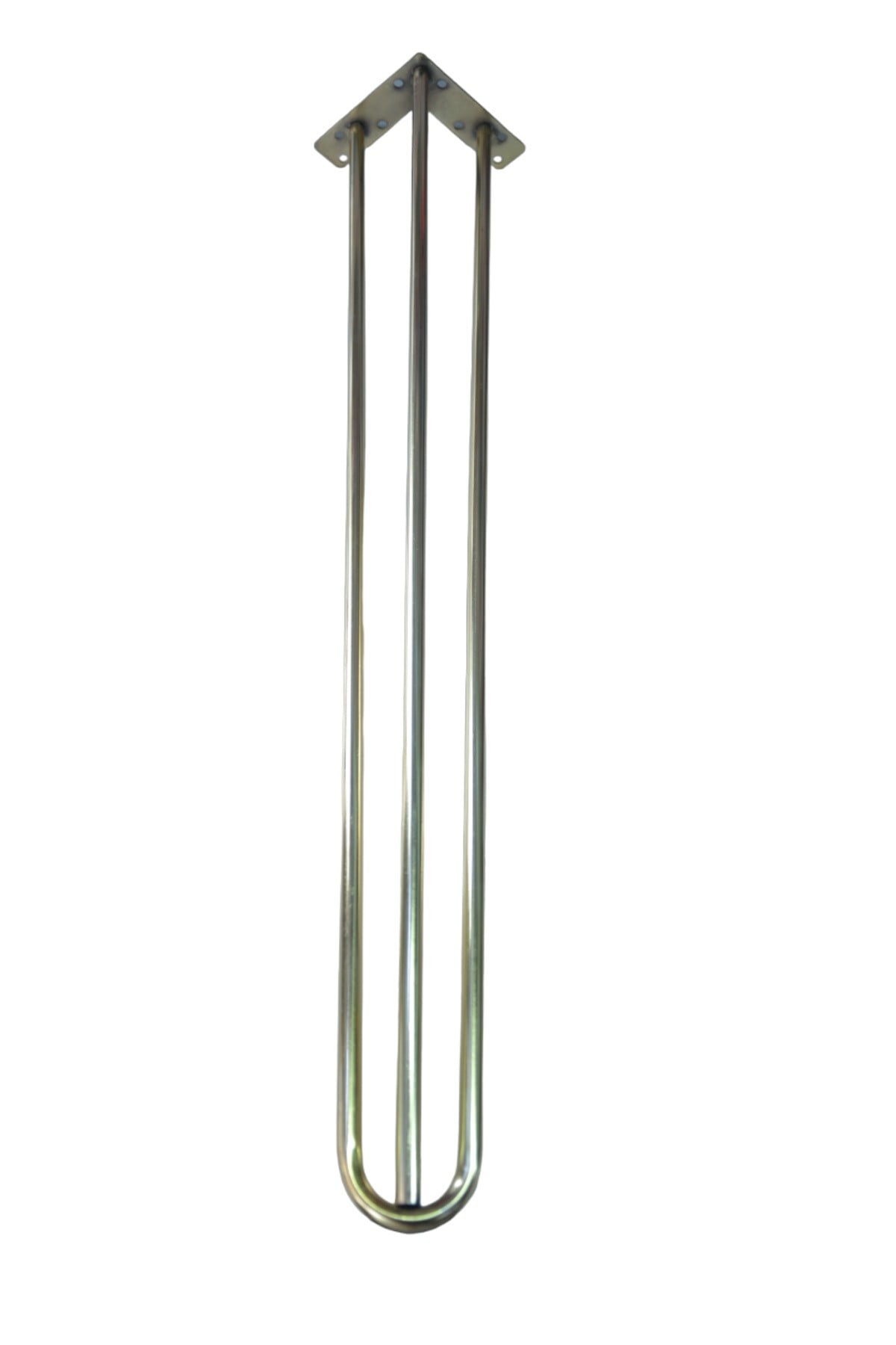 72 Cm Metal Mil Ayak Altın Rengi 4 Adet