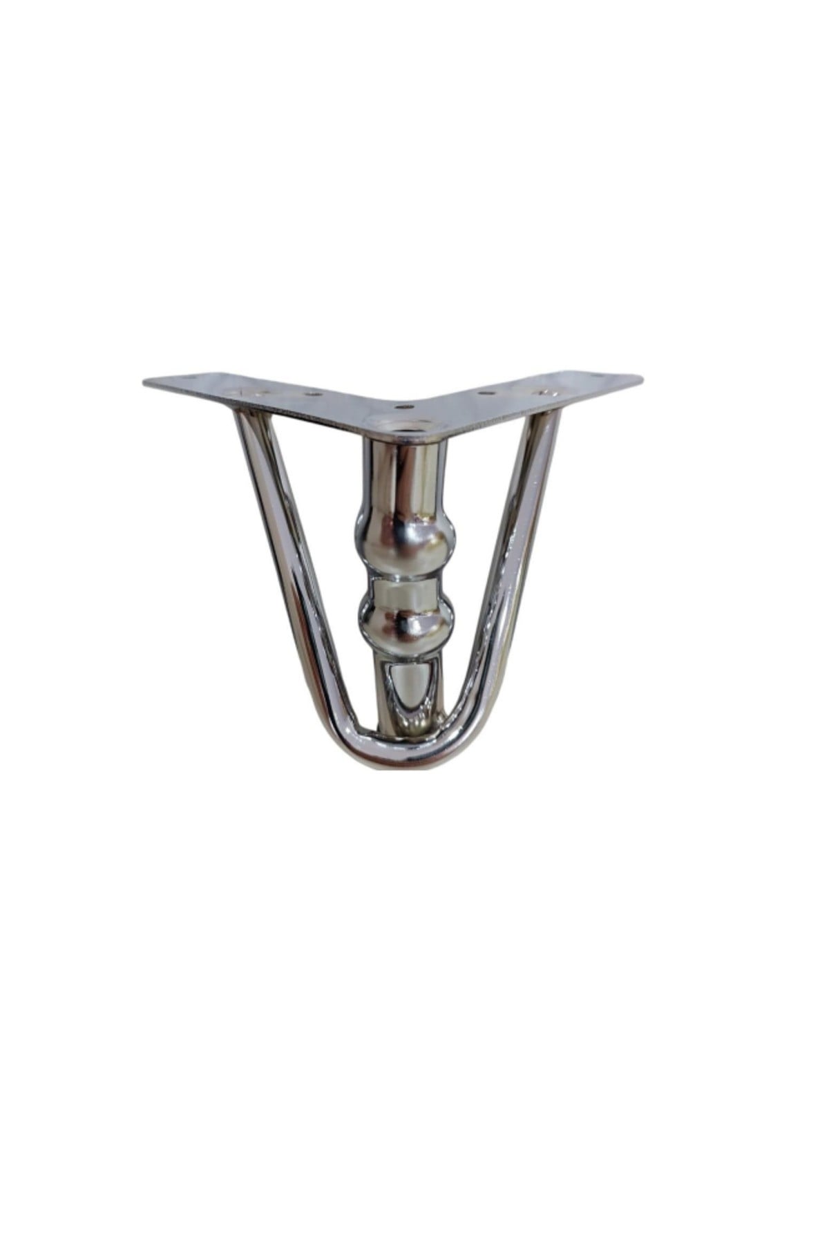 Metal Mobilya Ayağı Omega Model 15 Cm Krom 4 Adet