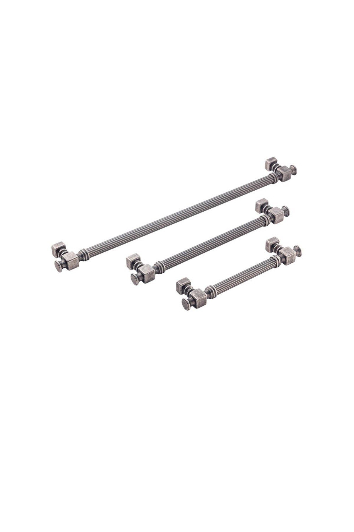 Mobilya Kulpu AL 344 Antik Gümüş 128 mm