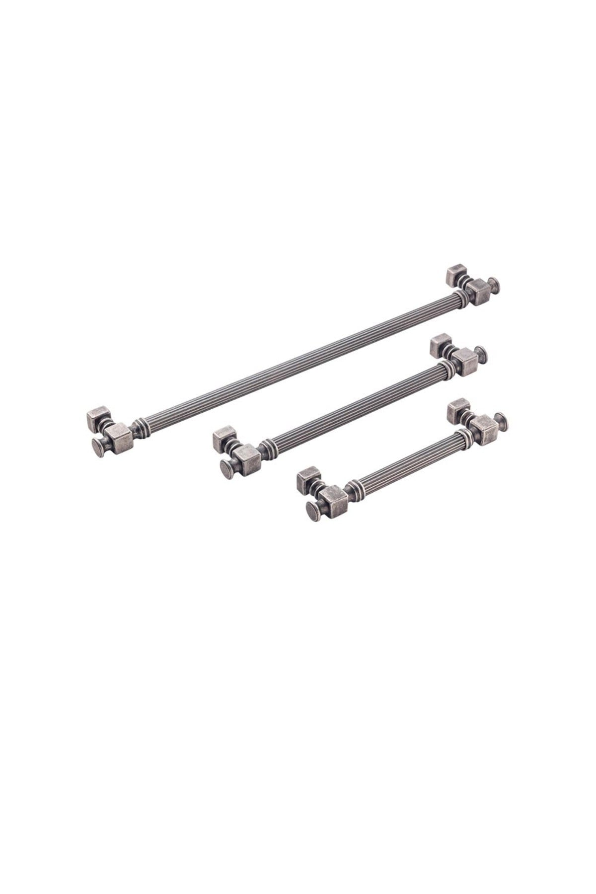 Mobilya Kulpu AL 344 Antik Gümüş 320 mm