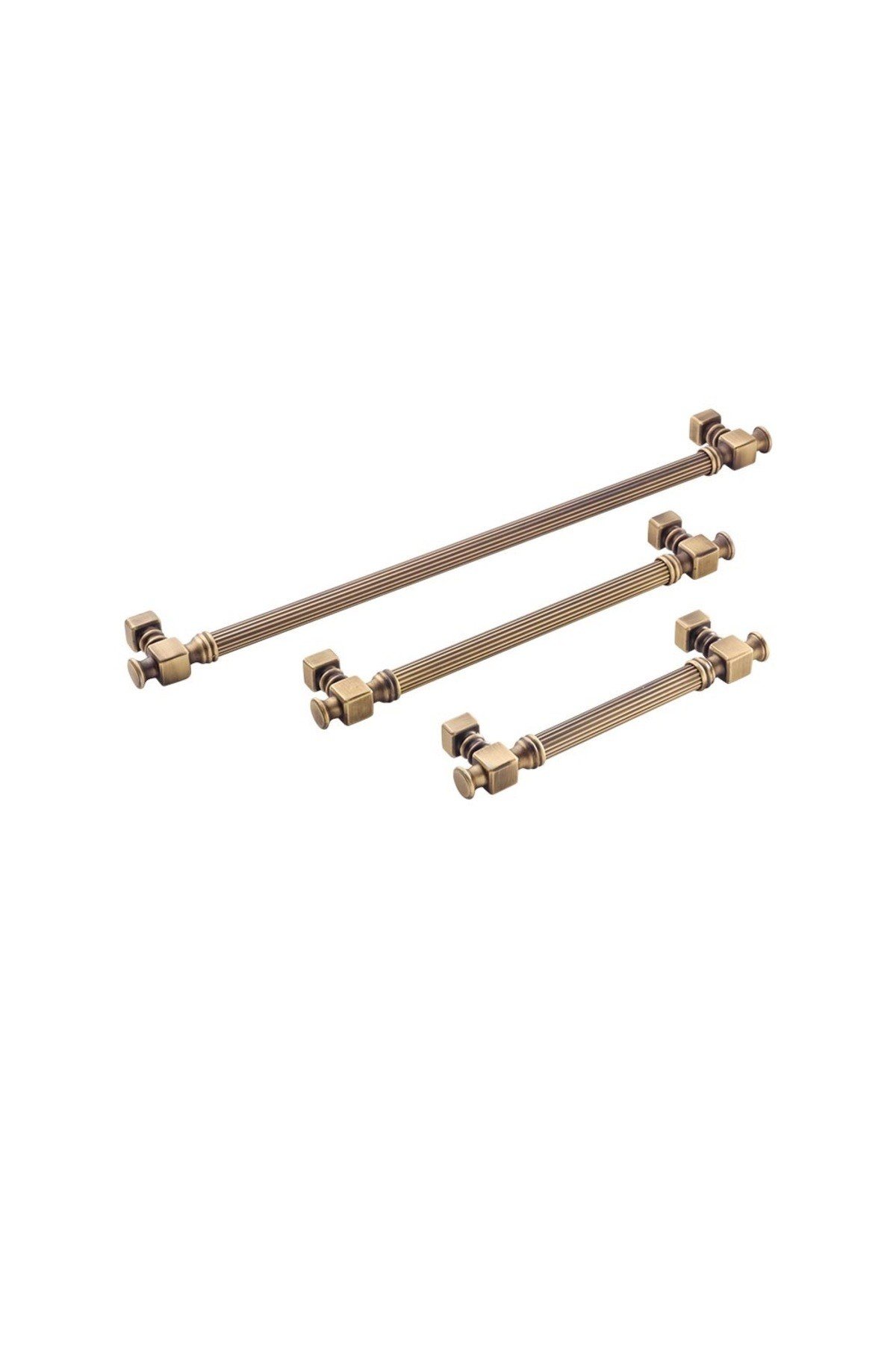 Mobilya Kulpu AL 344 Olifka Mat Altın 128 mm