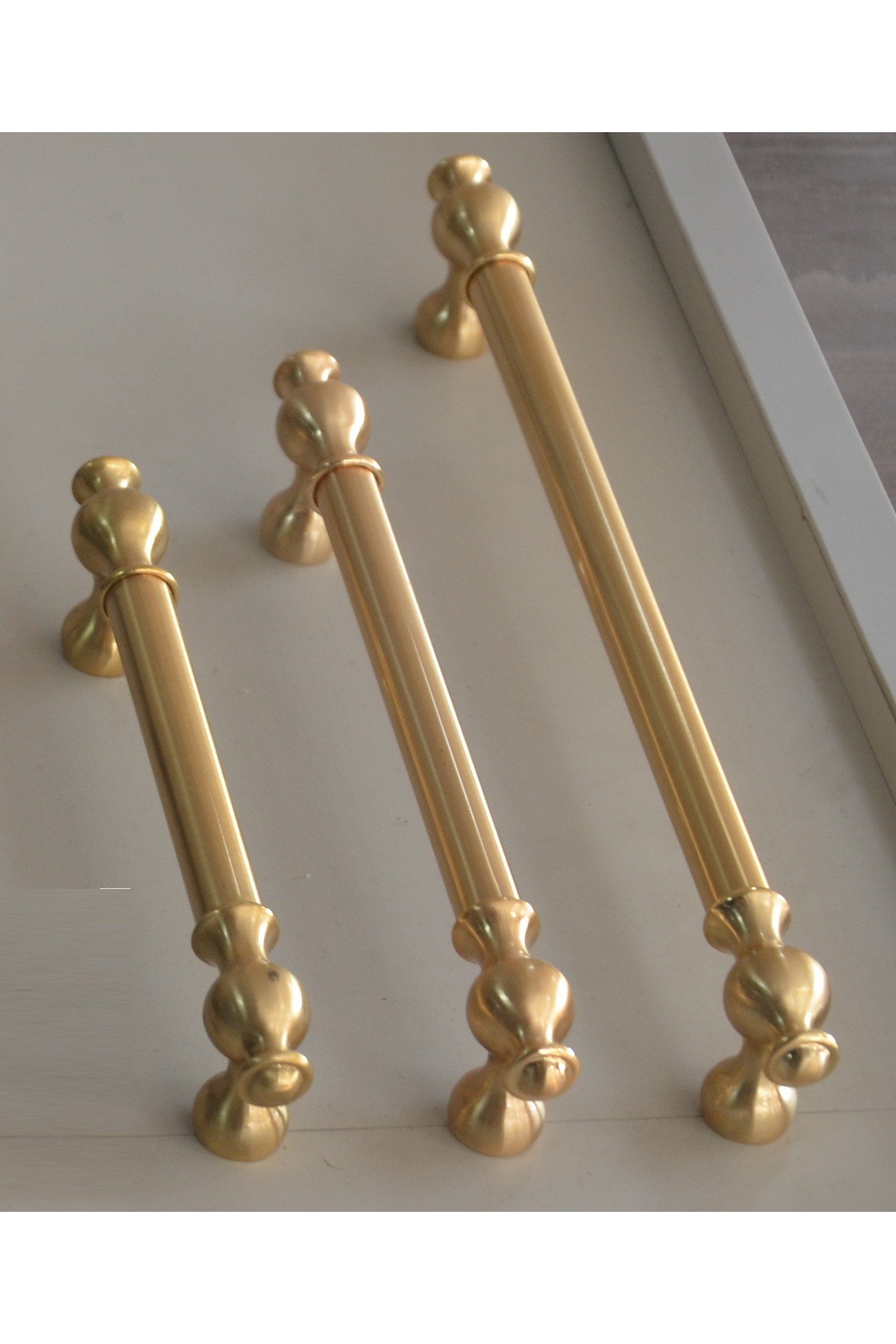 Mobilya Kulpu Dora 224mm Mat Altın