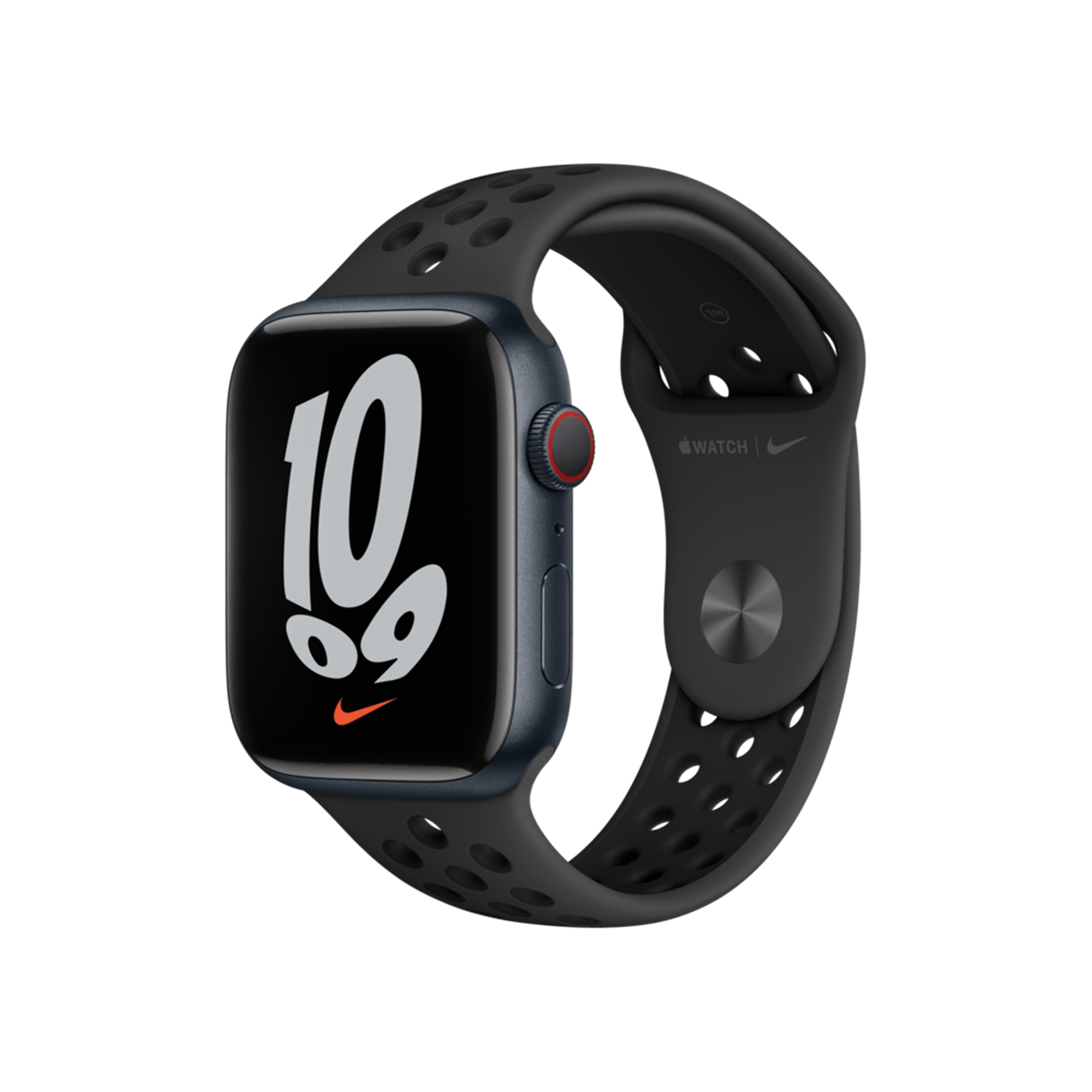 Apple Watch Nike S7 Cellular 45mm Siyah Giyilebilir Teknoloji