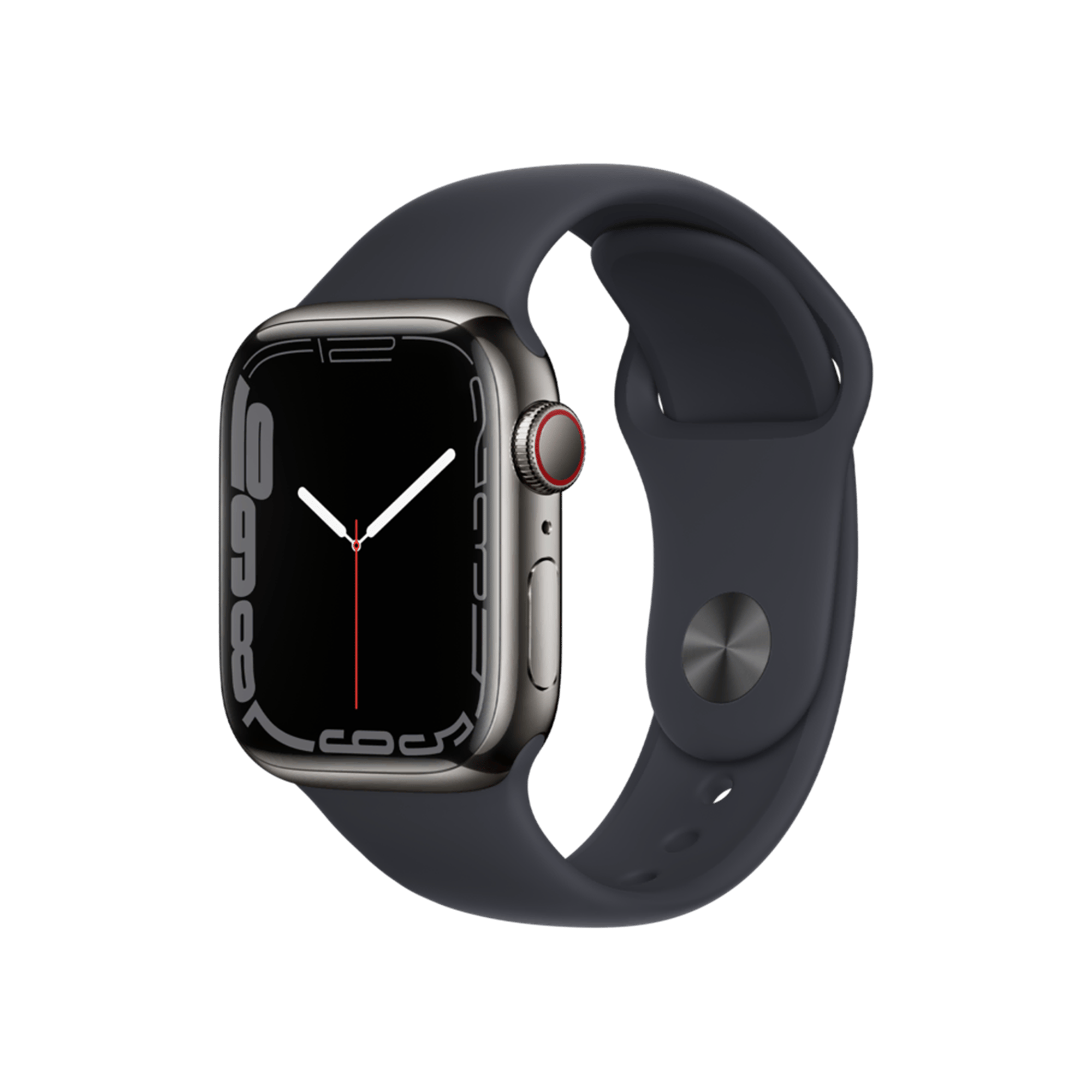 Apple Watch S7 Cellular 41 Grafit-Milano Giyilebilir Teknoloji
