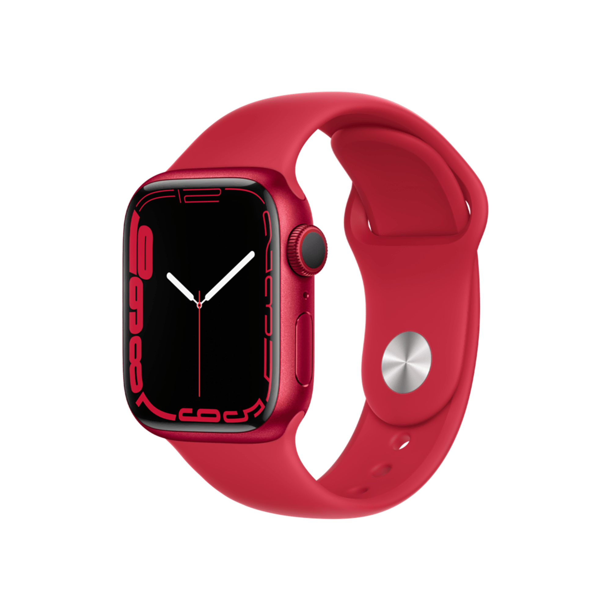 Apple Watch S7 Cellular 41mm Kırmızı Giyilebilir Teknoloji