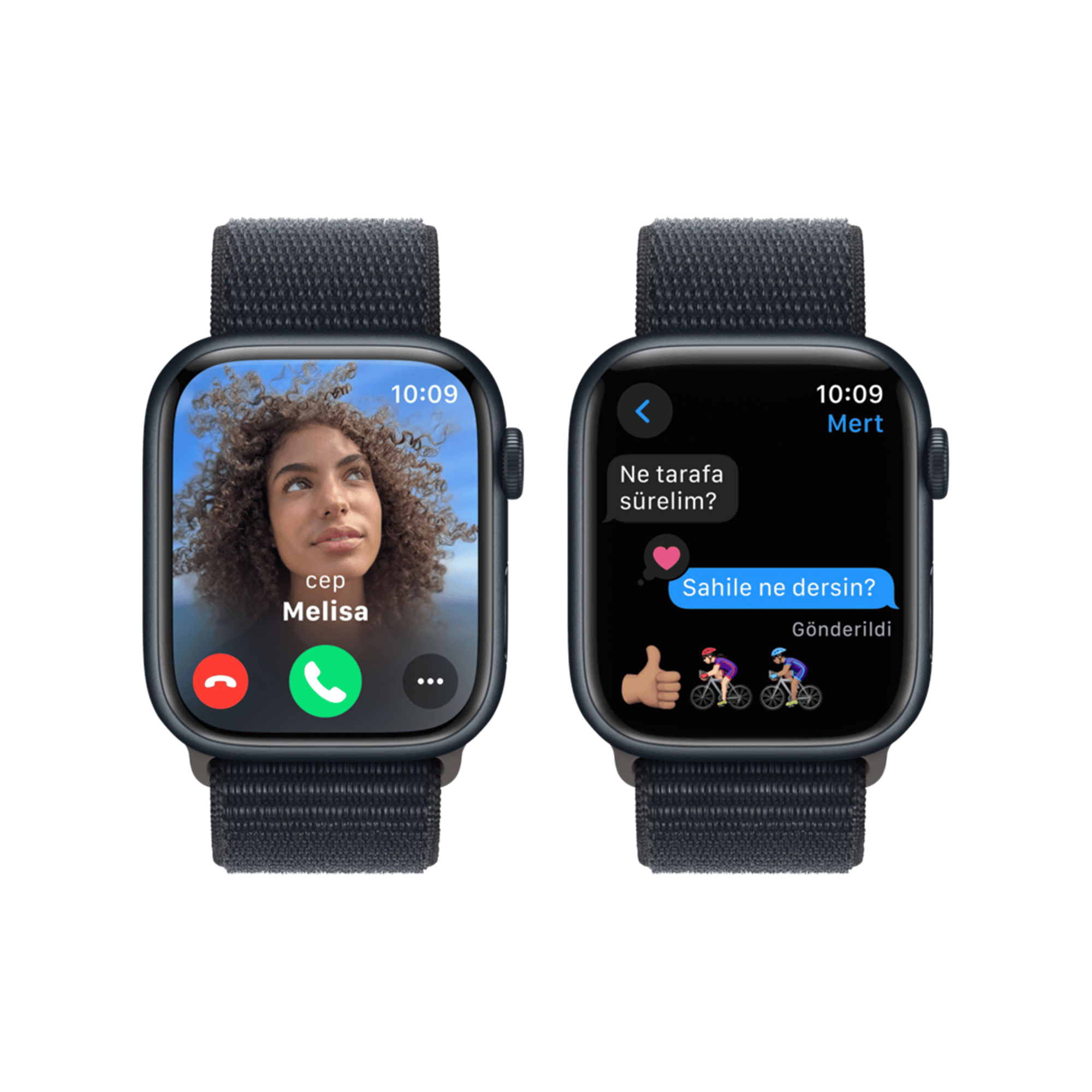 Apple Watch S9 41mm Gece Yarısı SL Akıllı Saat