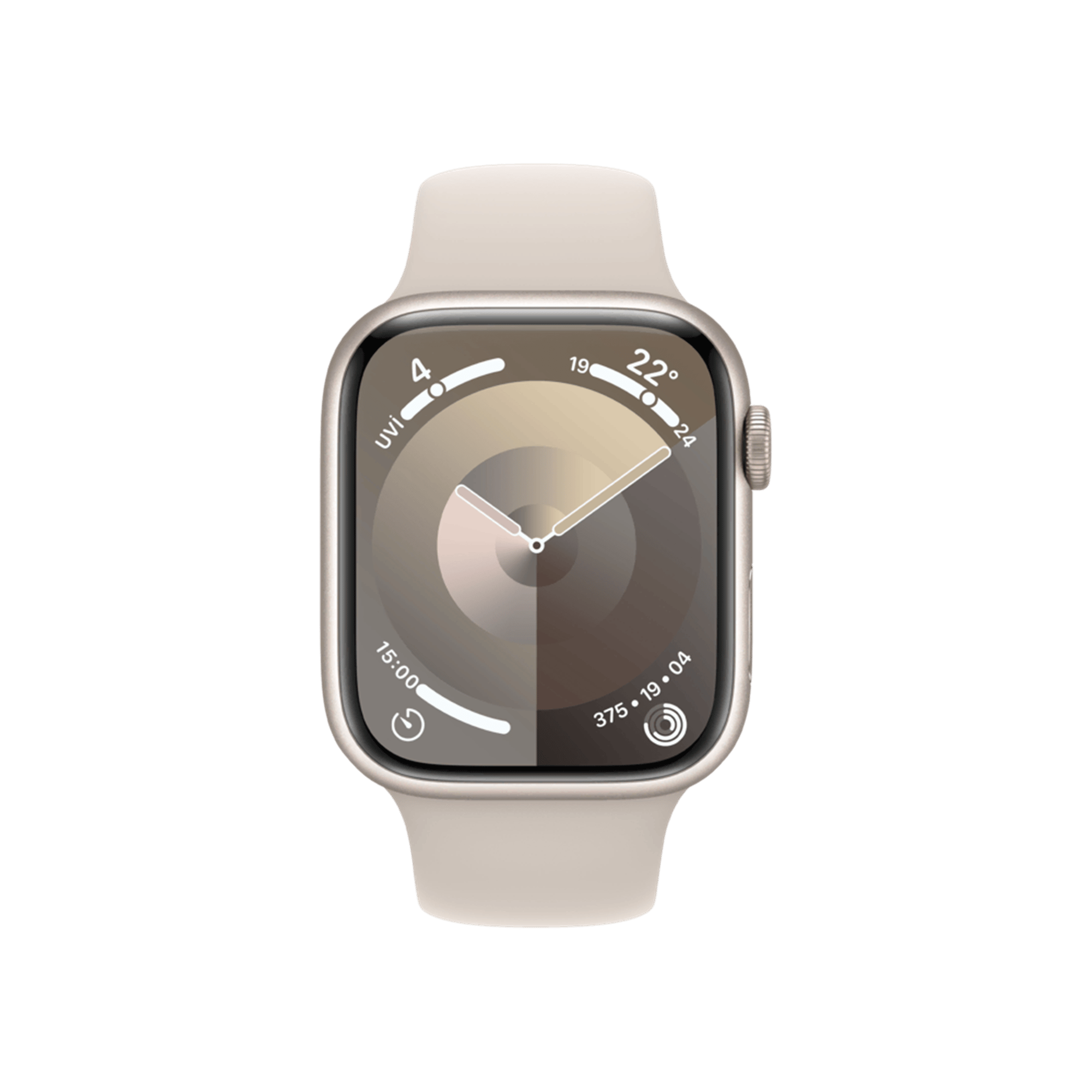 Apple Watch S9 45mm Yıldız Işığı SB-S/M Akıllı Saat