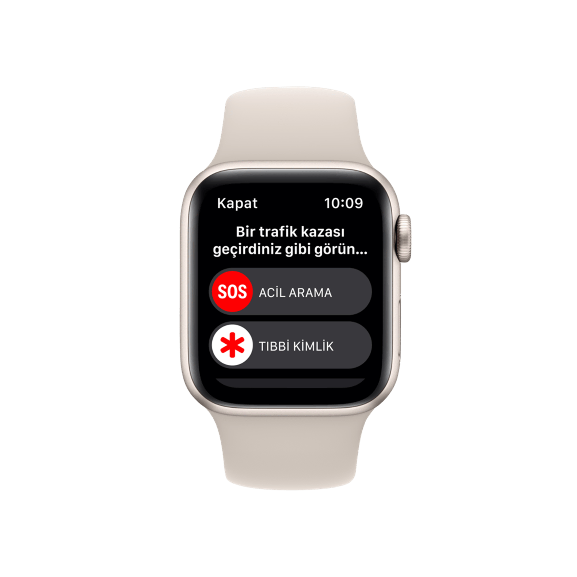 Apple Watch SE, 40mm Yıldız Işığı Yeni Akıllı Saat