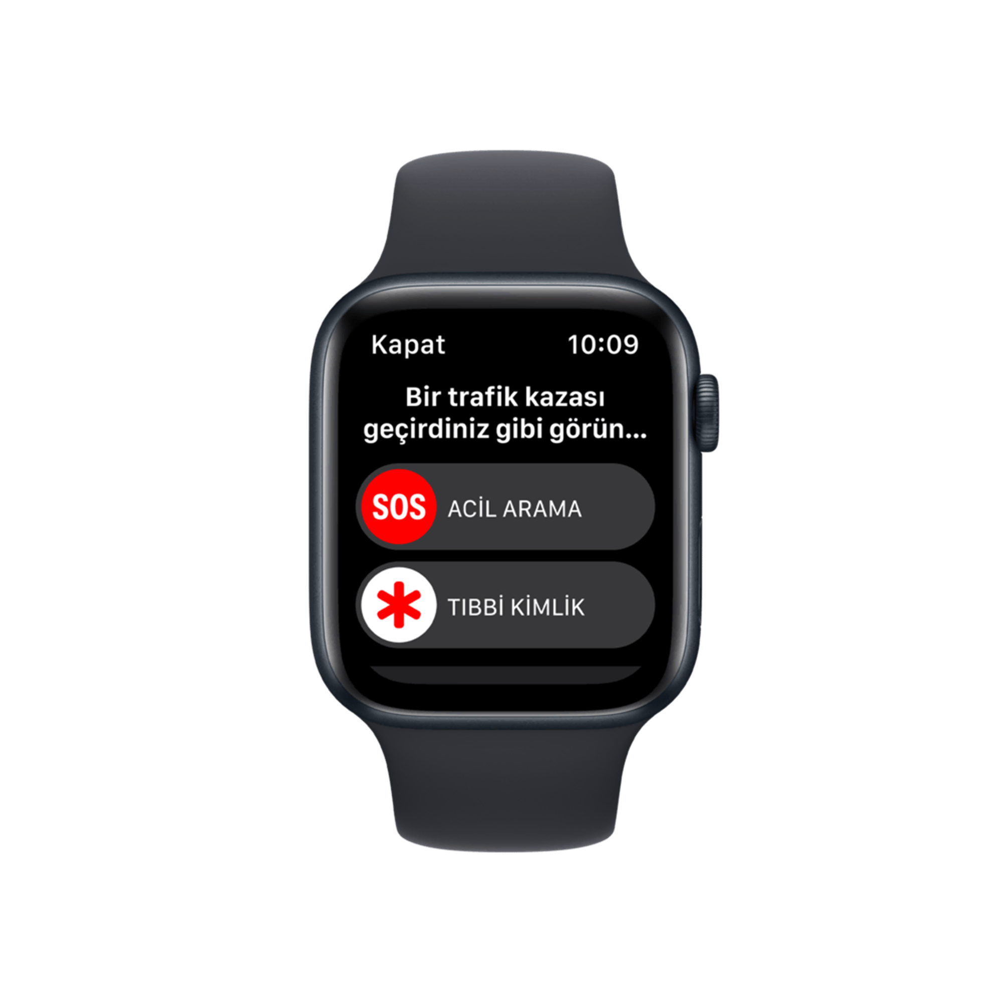 Apple Watch SE, 44mm Gece Yarısı Yeni Akıllı Saat