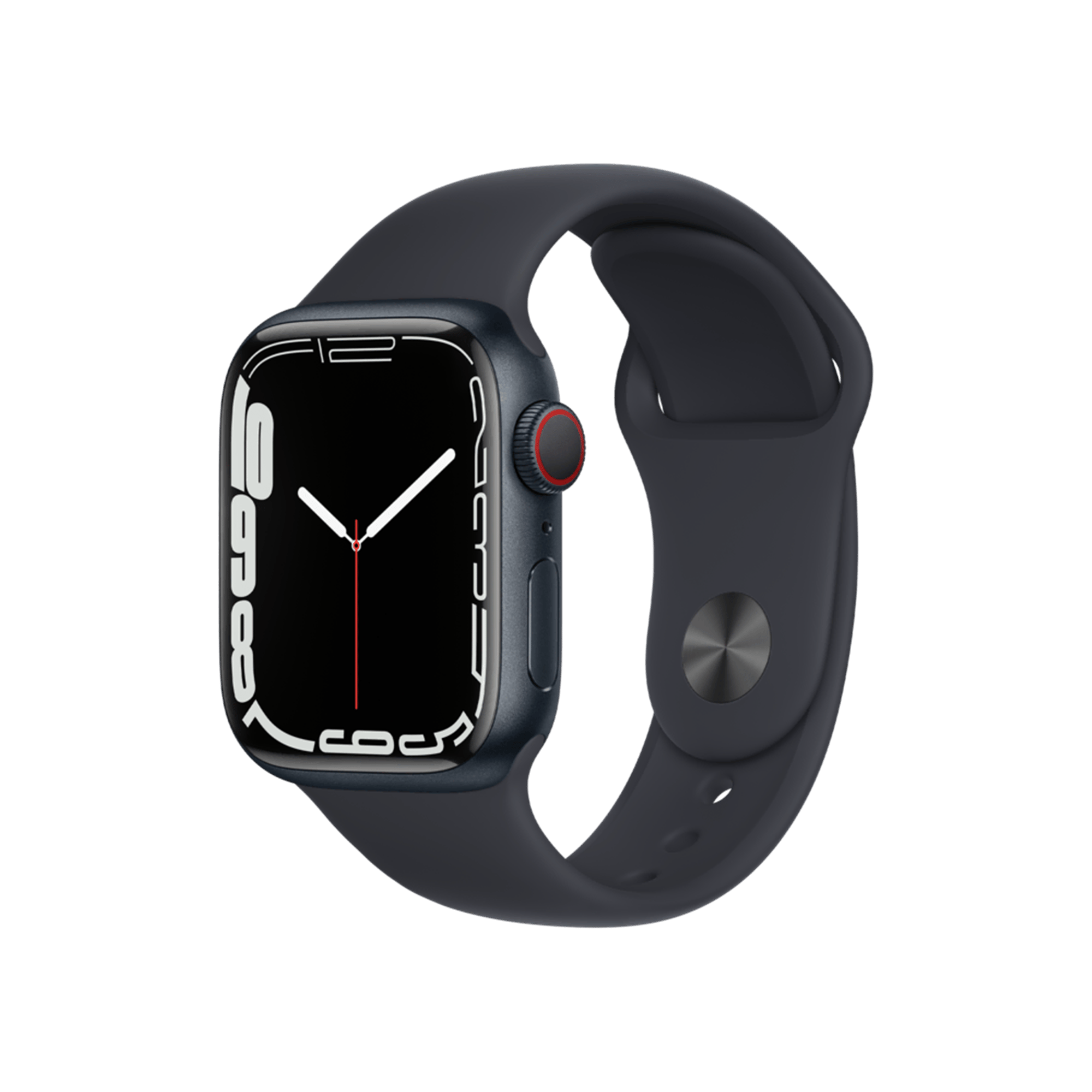 Apple Watch Series 7 Cellular 41mm Siyah Giyilebilir Teknoloji