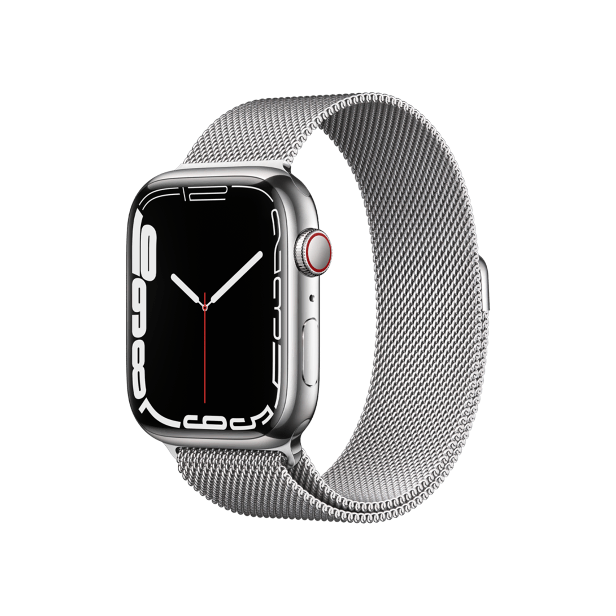 Apple Watch Series 7 Cellular 45mm Gümüş Giyilebilir Teknoloji