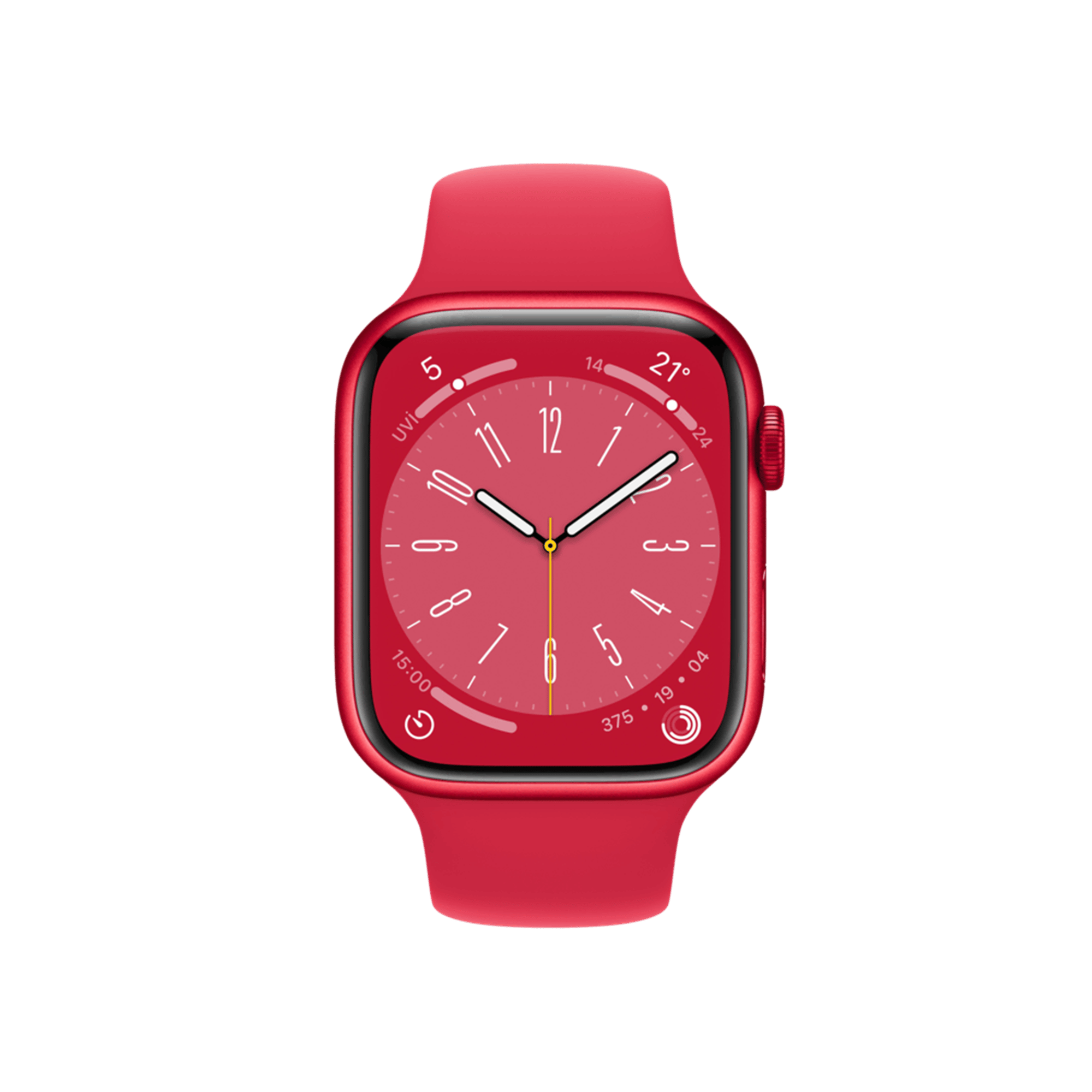 Apple Watch Series 8, 45mm Kırmızı Akıllı Saat